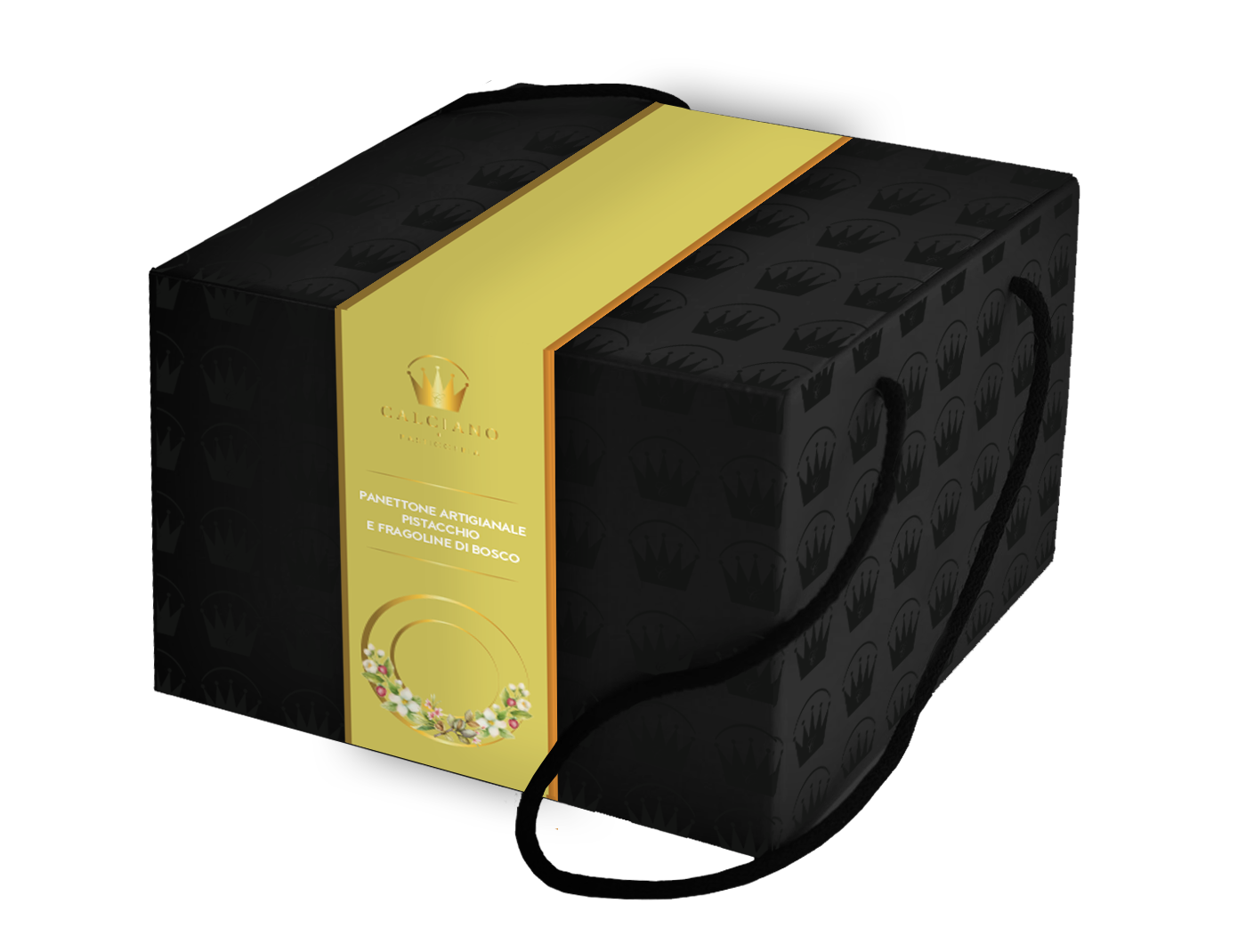 Il Panettone Artigianale – Pistacchio e Fragoline di Bosco 1 kg DISPONIBILE