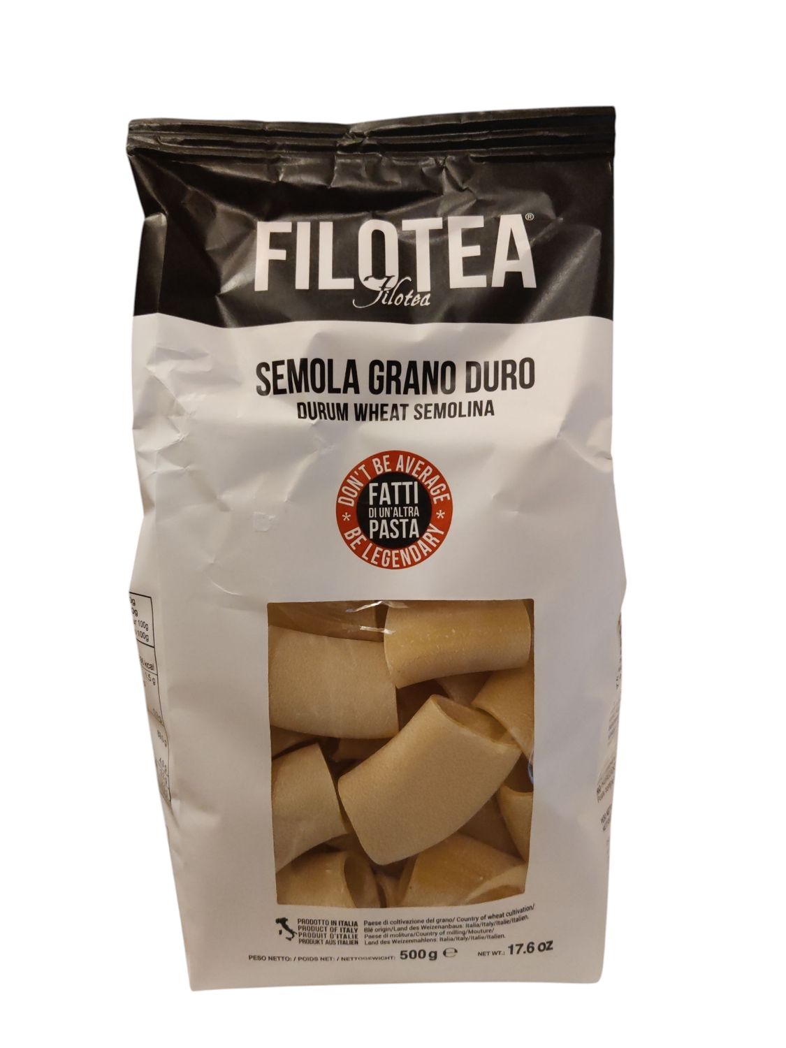 Filotea - Smooth Paccheri 500g