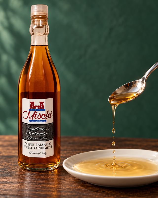Fluid balsamic dressings with a pleasant sweet and sour contrast