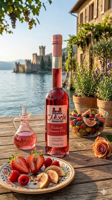 Rosé Balsamic Condiment 500 ml New! THICKER AND SWEETER Rosé Balsamic Condiment 500 ml New! THICKER AND SWEETER