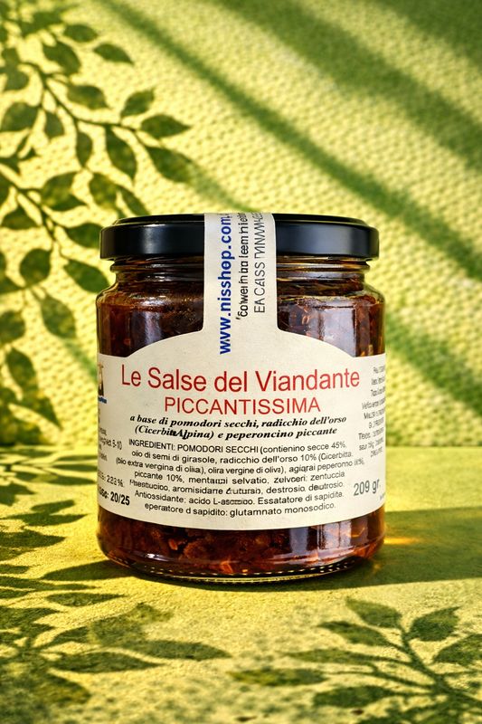 Salse del Viandante "Piccantissima" 300 g (Very Spicy)