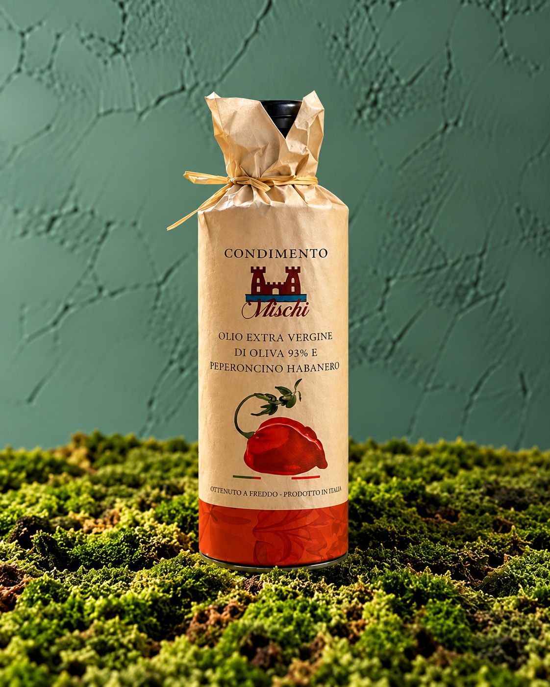 Habanero Condiment with Extra Virgin Olive Oil 500 ml