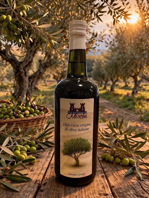 Italian extra virgin olive oil "cold extracted"  1 l (2024/2025)