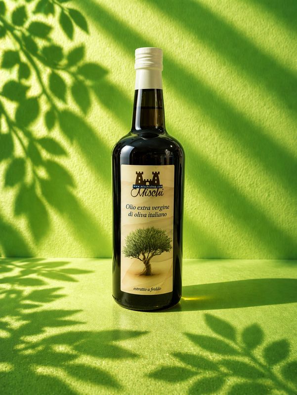 Italian extra virgin olive oil "cold extracted"  1 l (2024/2025)