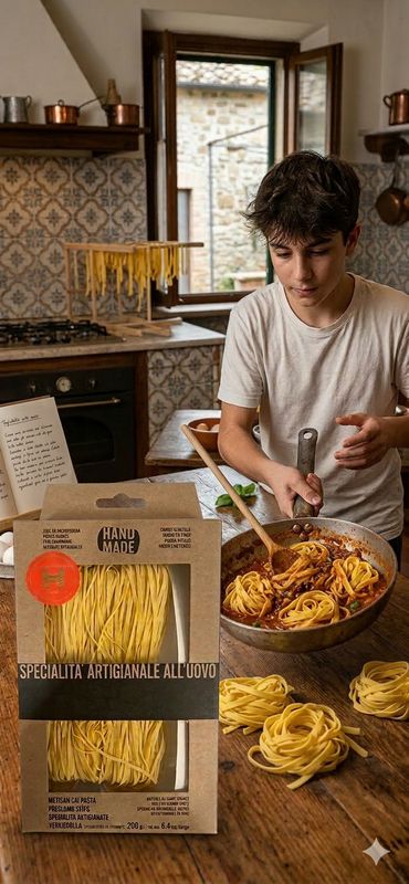 Egg Linguine 250 g handmade "MISCHI" Egg Linguine 250 g handmade "MISCHI"