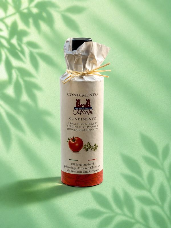 Condiment Mixed Extra Virgin Olive Oil Tomato &amp; Oregano 500ml