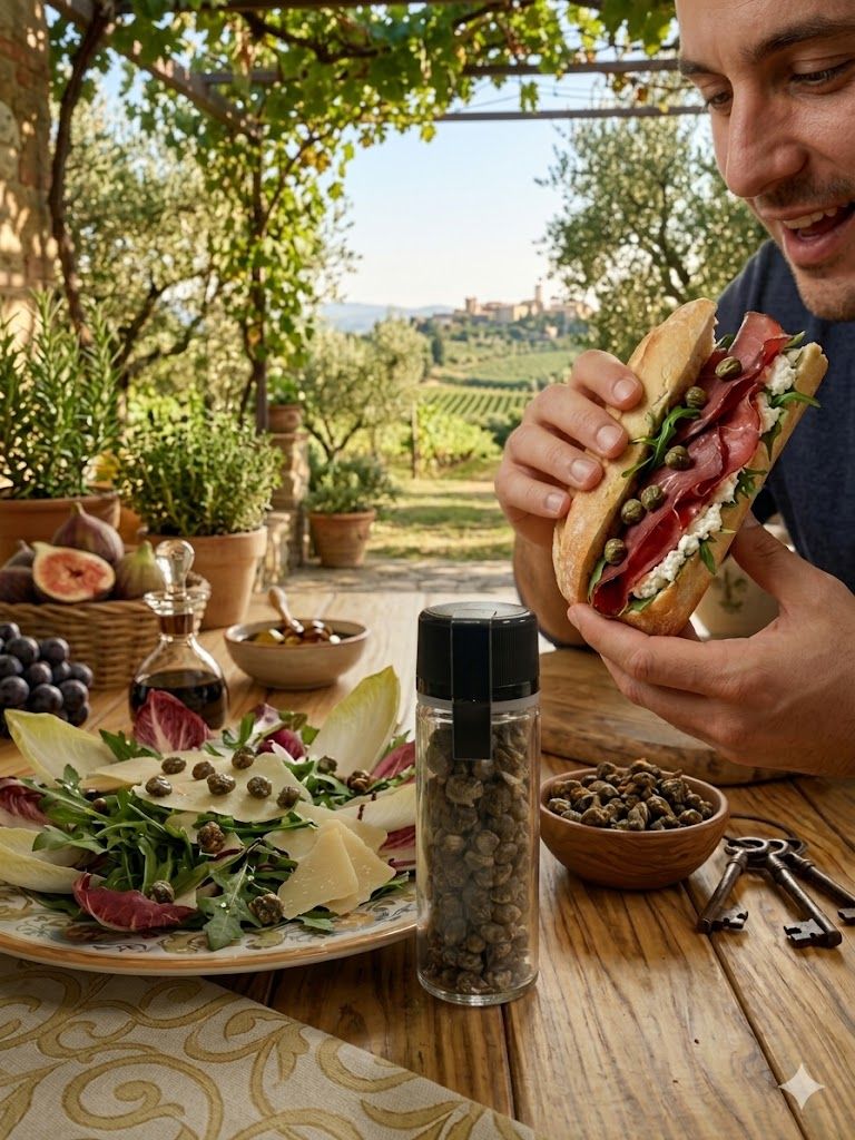 Sun-dried capers from Pantelleria 10 g