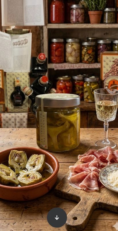 Sardinian Spiny Artichoke in EVO Oil 350 g net weight Sardinian Spiny Artichoke in EVO Oil 350 g net weight