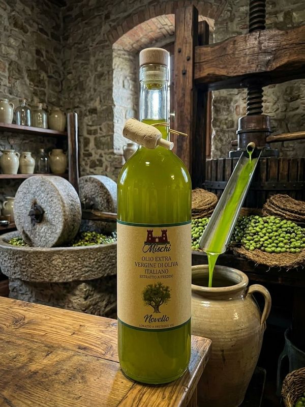 Ungefiltertes Olivenöl extra vergine Ernte im Oktober 750 ml