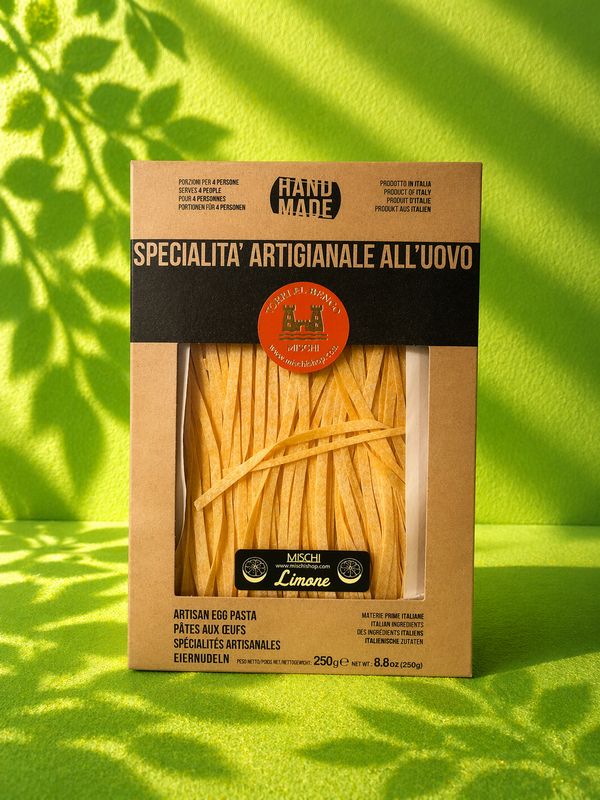 Egg Pasta Fettuccine with lemon Mischi 250g