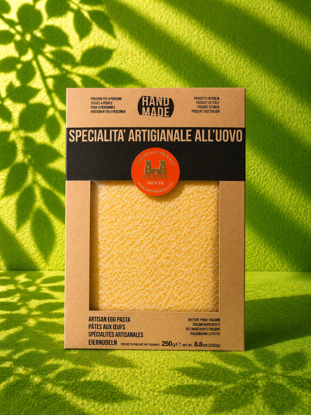 Egg Pasta Lasagne Mischi 250g Egg Pasta Lasagne Mischi 250g