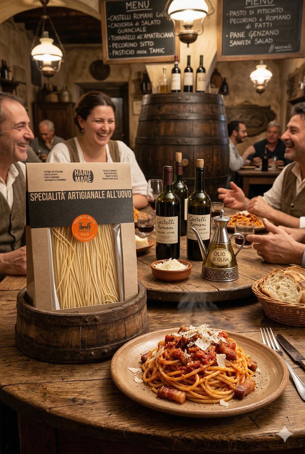 Egg Pasta Tonnarelli Mischi 250g