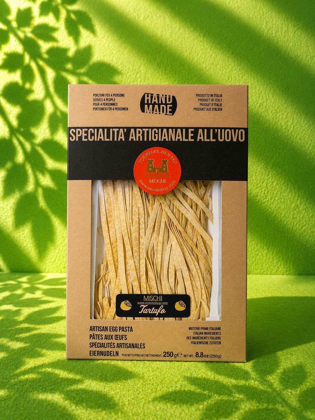 Egg Pasta Fettuccine with truffle Mischi 250g