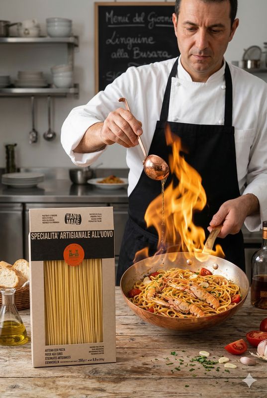 Egg Pasta Linguine Mischi 250g