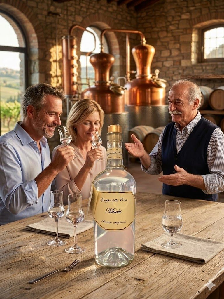 Artisanal White Grappa "Mischi Selection" 700 ml