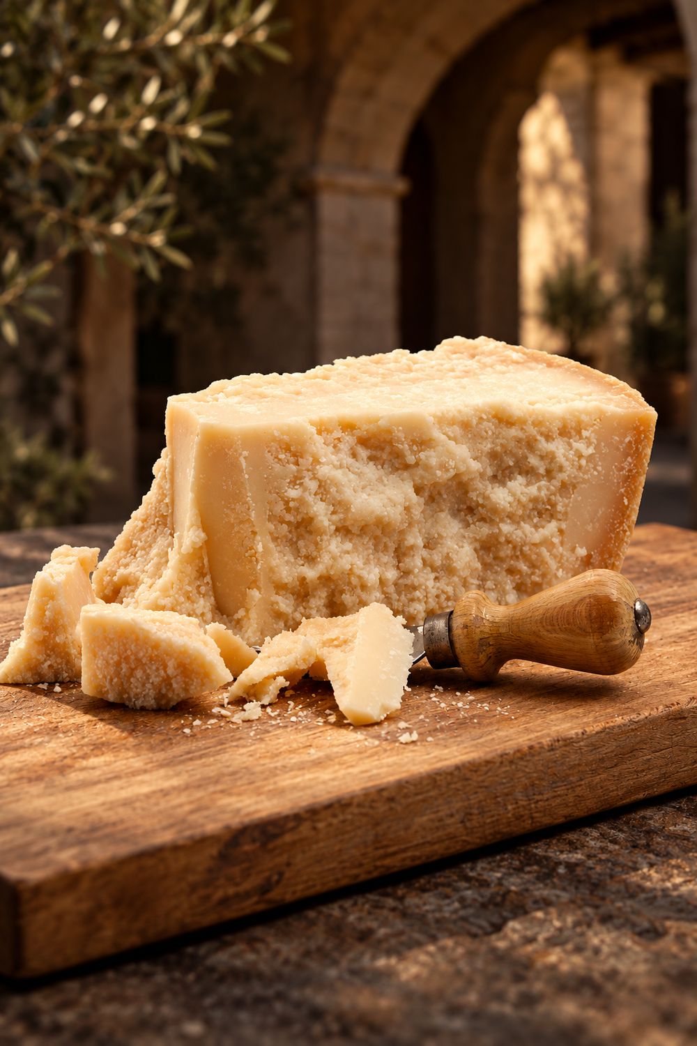 Parmigiano Reggiano "Vacca Bruna" 30 Months – Artisanal Cut 900g to 1kg (divided into 2/3 pieces)