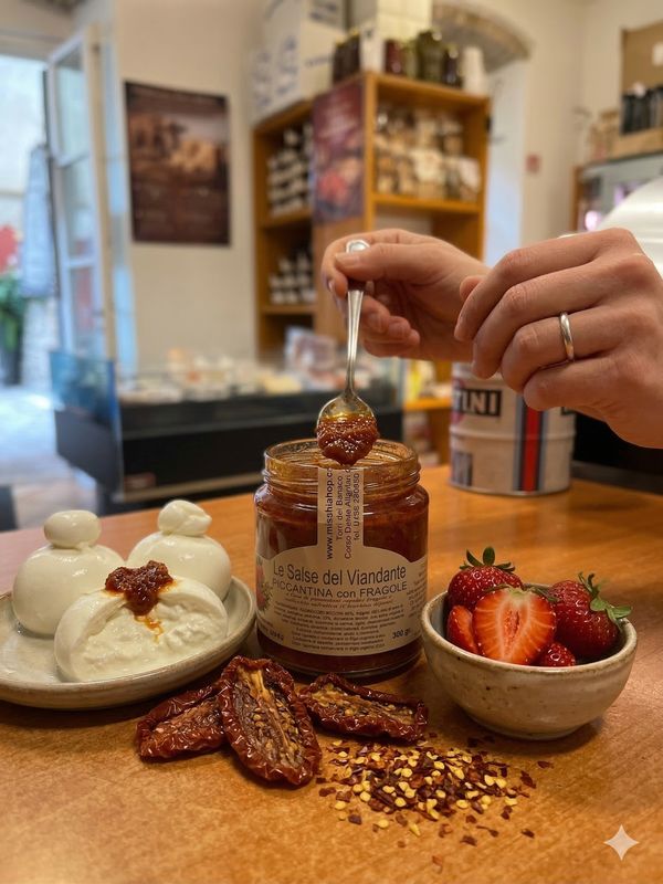 Viandante Sauces "Piccantina with Strawberry" 300 g Viandante Sauces "Piccantina with Strawberry" 300 g