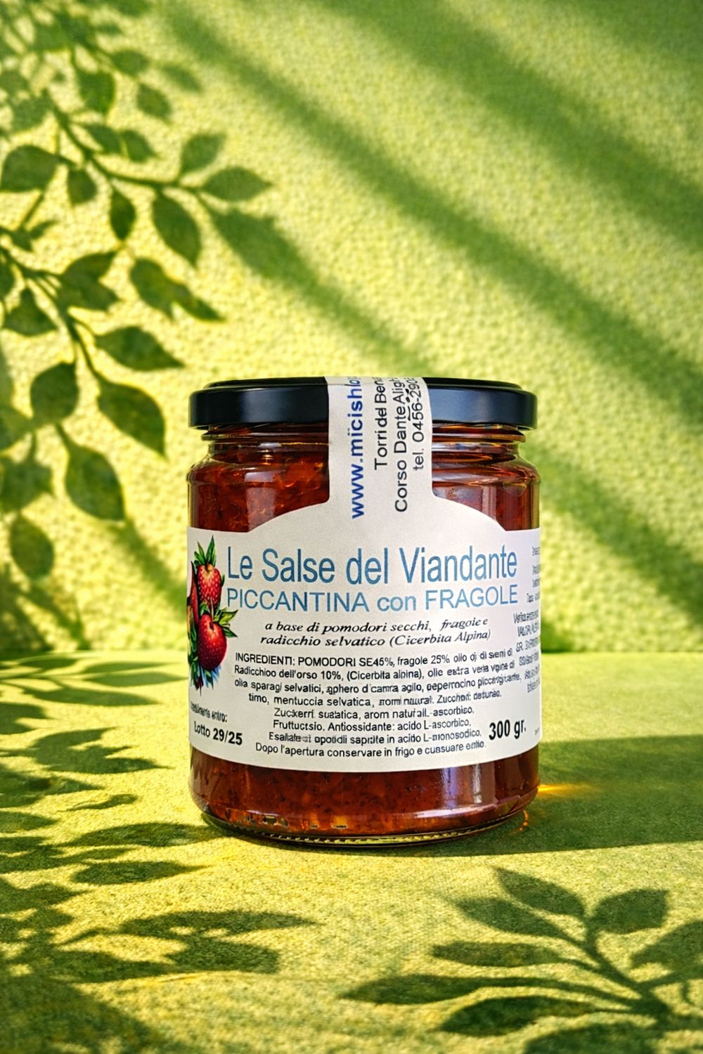 Viandante Sauces "Piccantina with Strawberry" 300 g