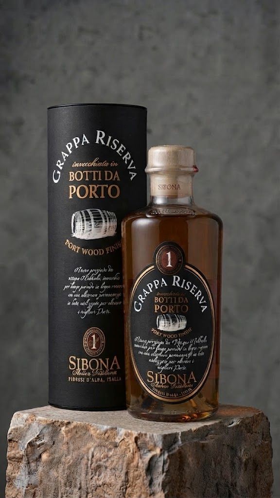 Grappa Riserva in harbour barrels, 500ml