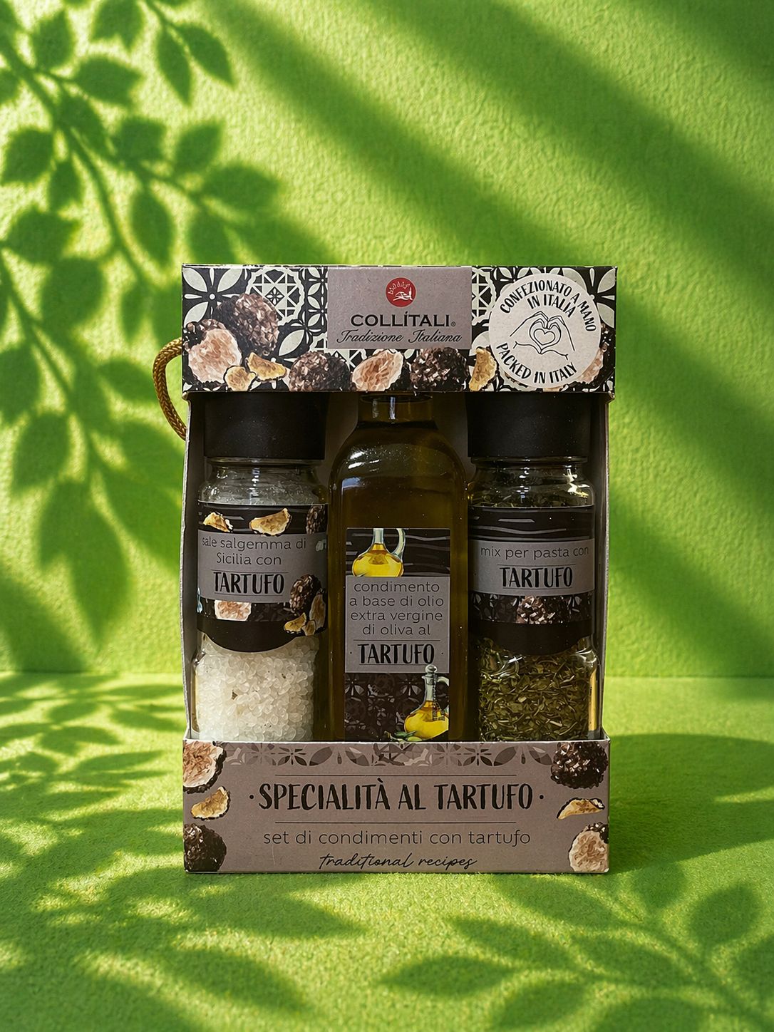Truffle seasoning set.