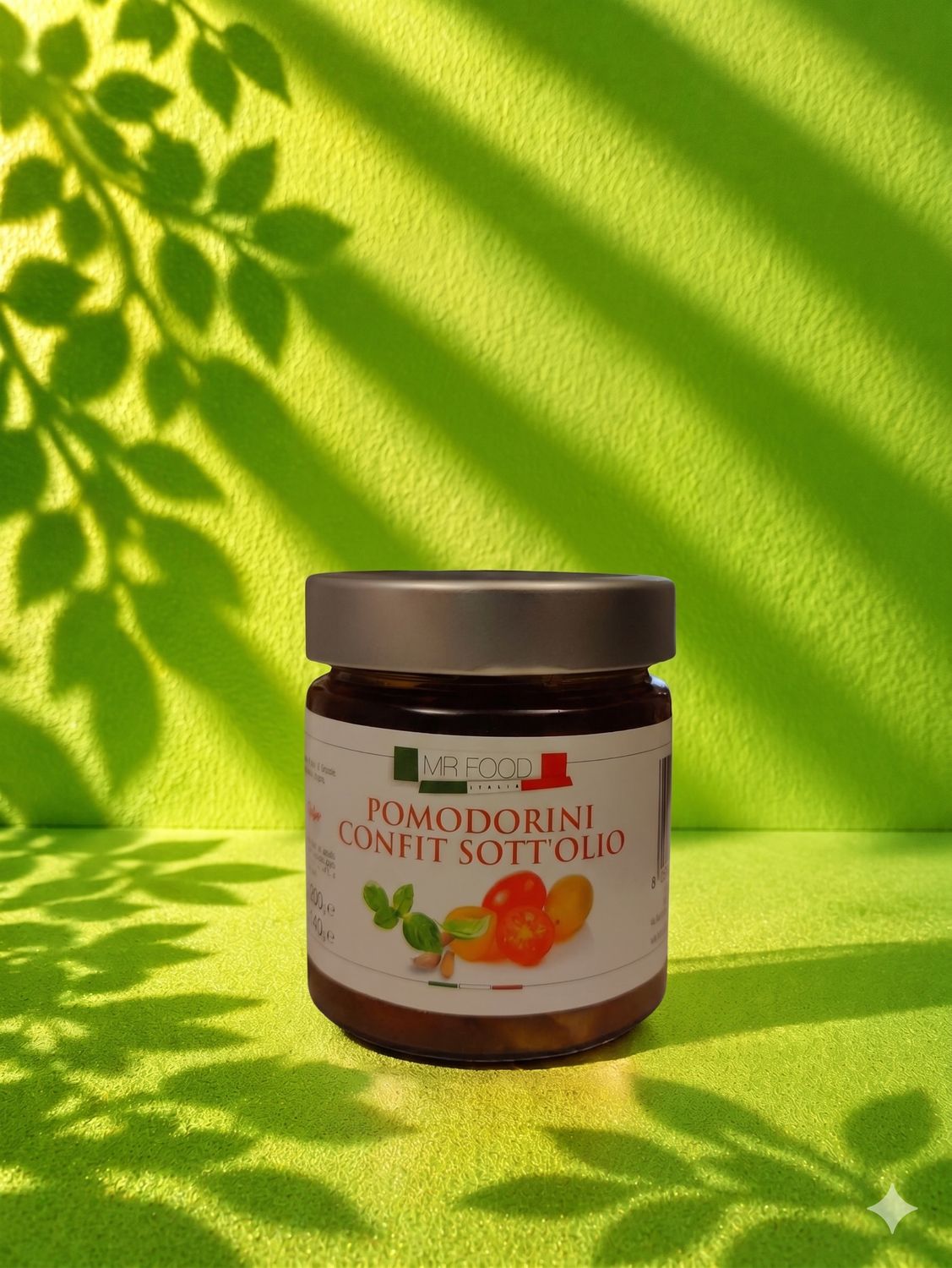 Confit cherry tomatoes in oil, (MR FOOD) Gross Weight 200g