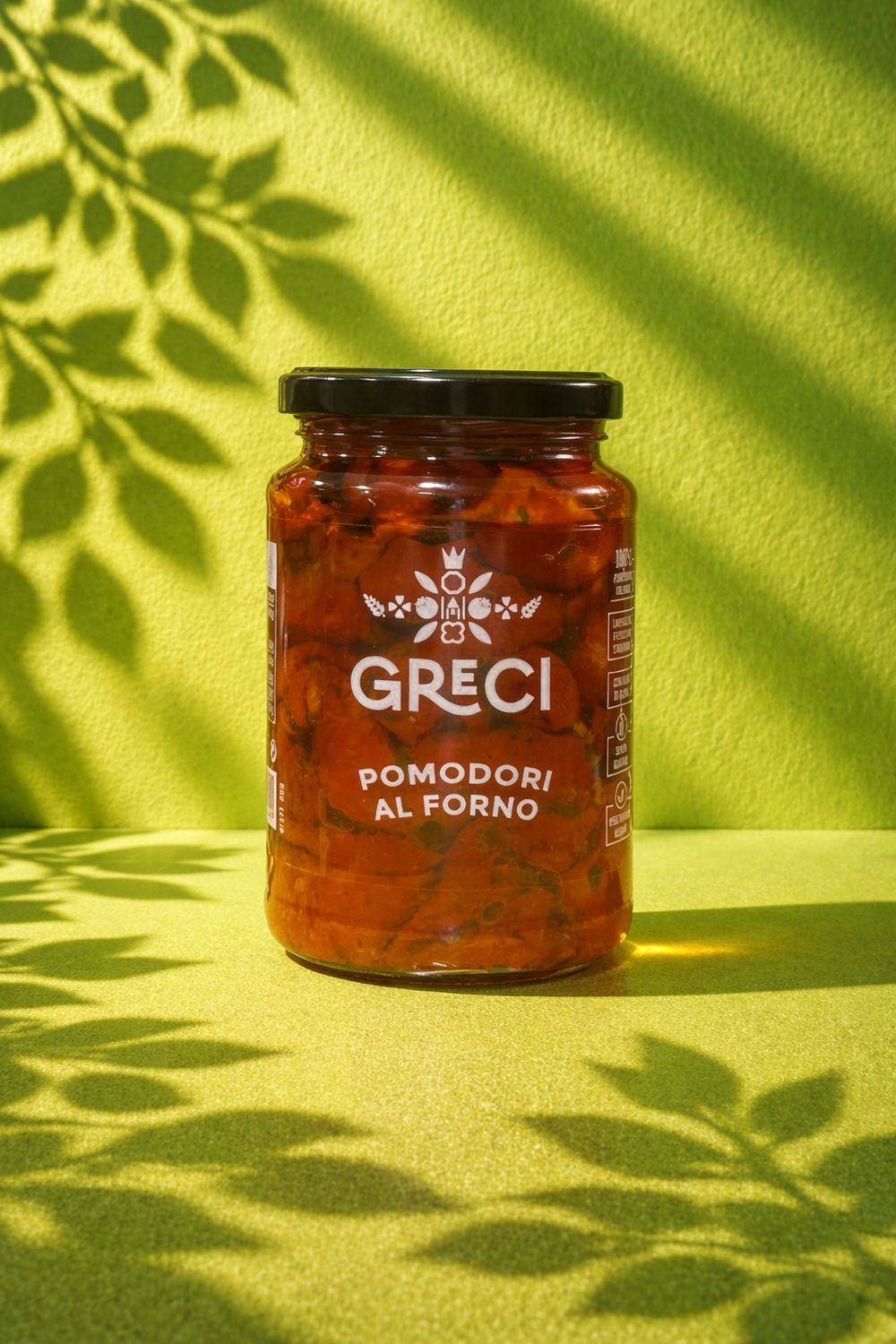 Baked tomato in oil, 340 g, net weight
