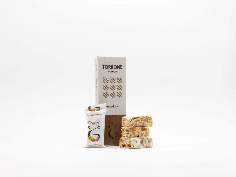 white tougat with almonds 100 g