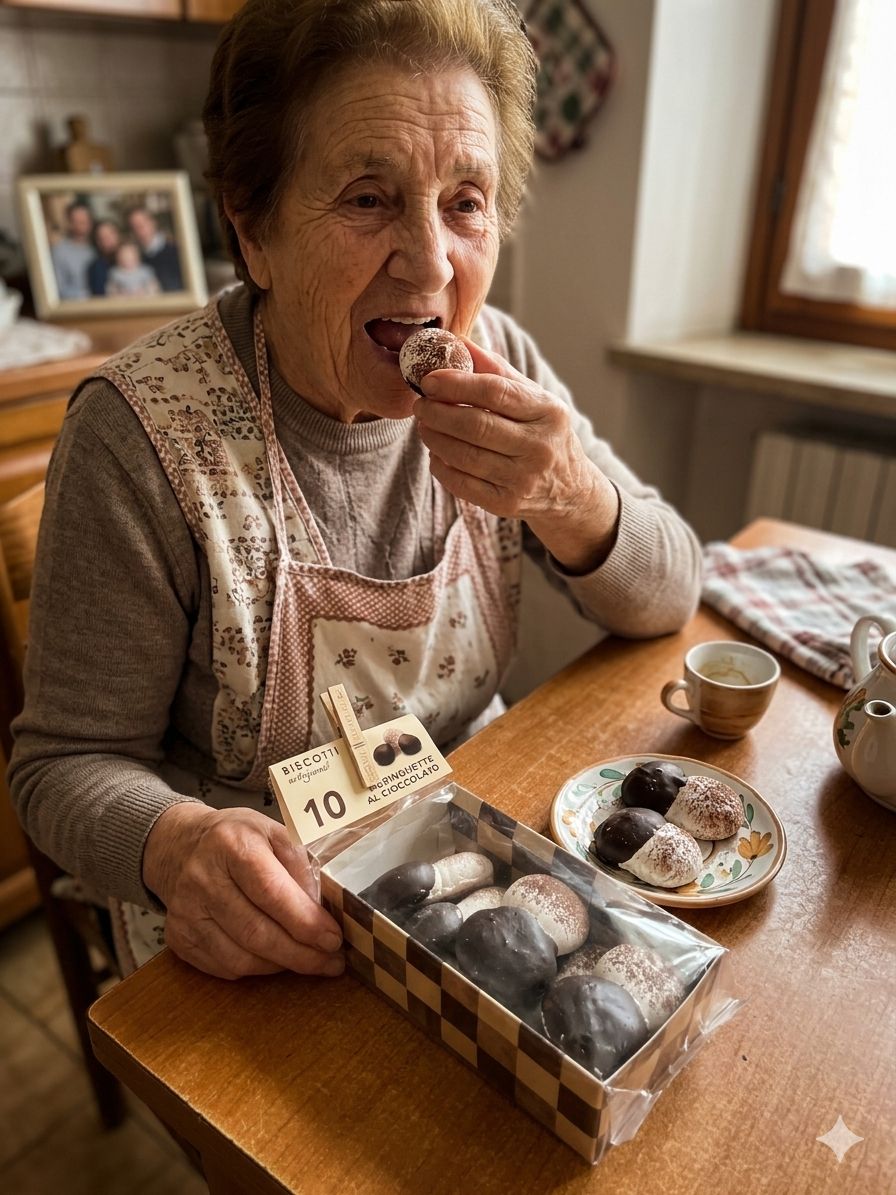 ARTISAN MINT & CHOCOLATE MERINGUES – 135 g Pasticceria Marta Maestrello – Vicenza ARTISAN MINT & CHOCOLATE MERINGUES – 135 g Pasticceria Marta Maestrello – Vicenza