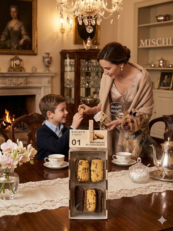 CHOCOLATE STICKS – ARTISAN BISCUITS – 175 g Pasticceria Marta Maestrello – Vicenza