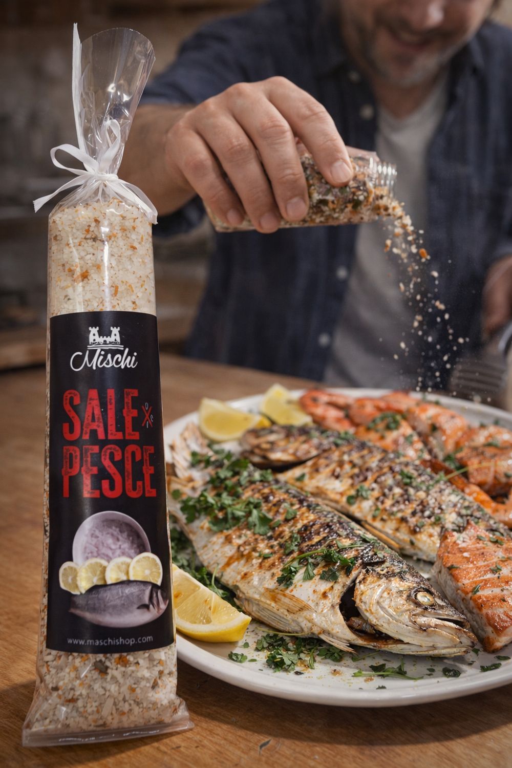 FISH SALT – SELECTED BY MISCHI – 300 g FISH SALT – SELECTED BY MISCHI – 300 g