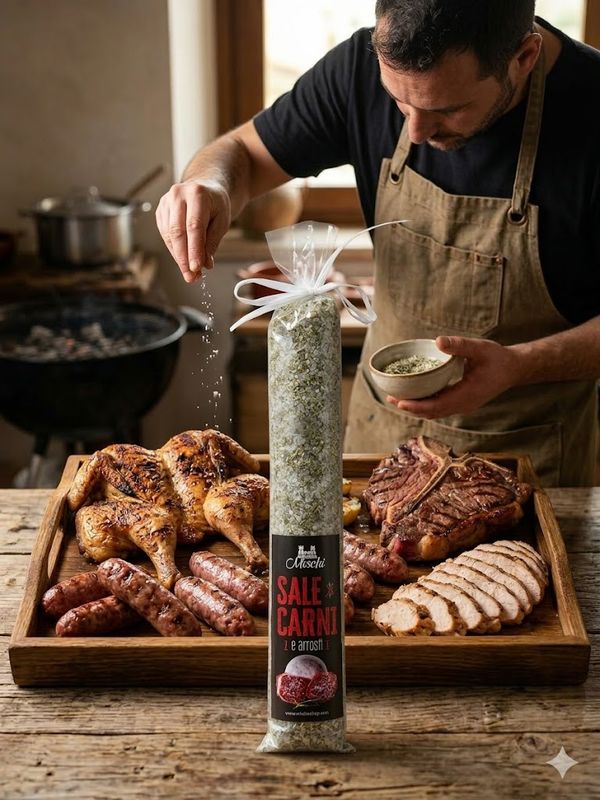 MEAT & ROAST SEASONING SALT – SELECTED BY MISCHI – 300 g MEAT & ROAST SEASONING SALT – SELECTED BY MISCHI – 300 g