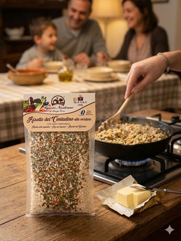 VEGETABLE RISOTTO MIX – FARMER’S RISOTTO 300 g – with Carnaroli rice