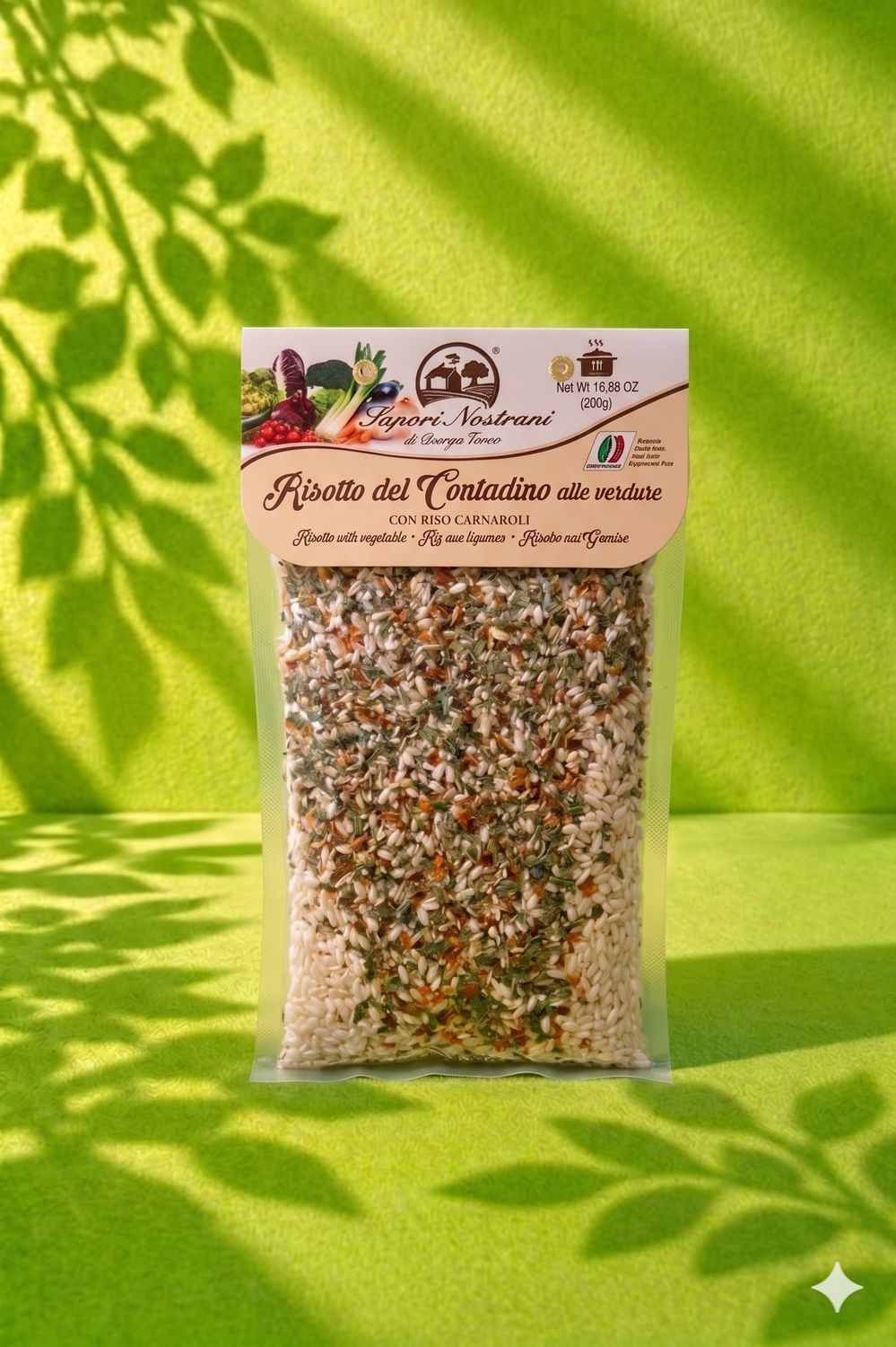 VEGETABLE RISOTTO MIX – FARMER’S RISOTTO 300 g – with Carnaroli rice