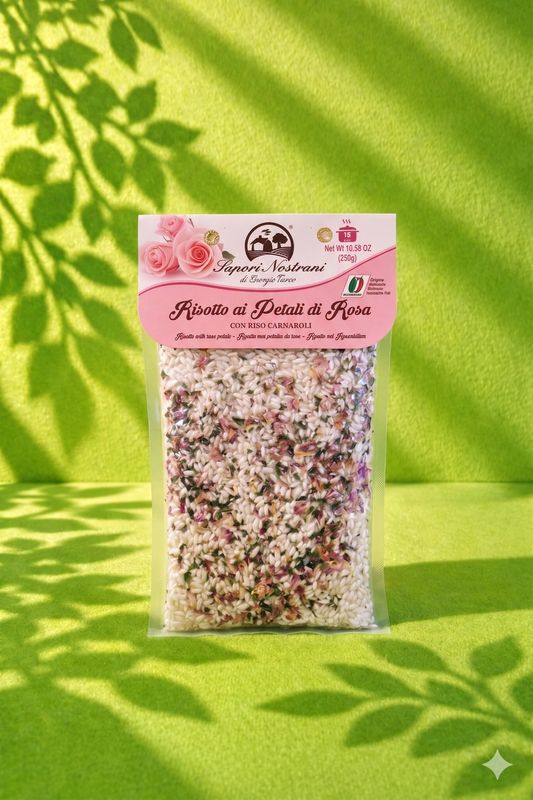ROSE PETAL RISOTTO MIX 300 g – with Carnaroli rice