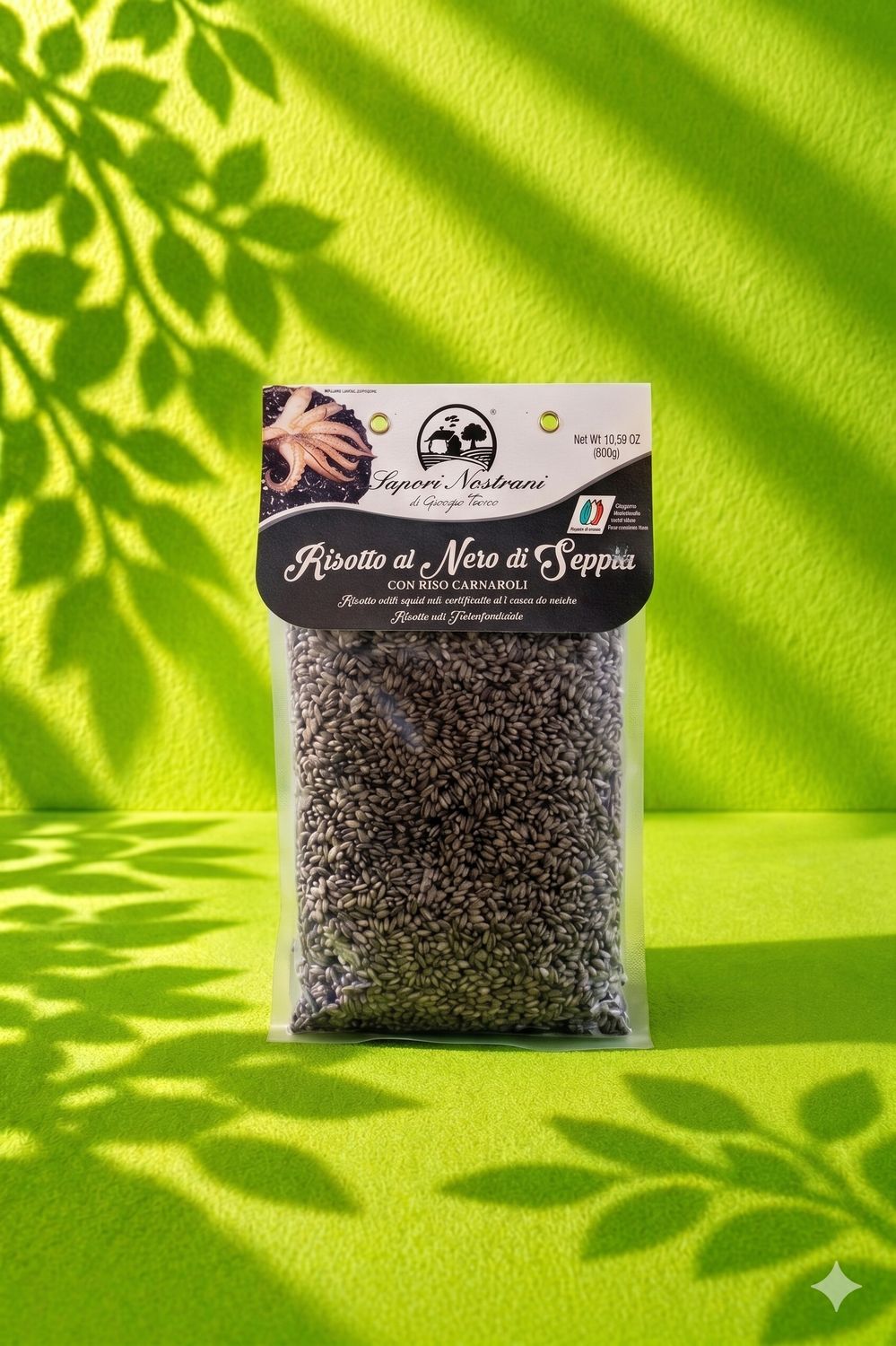 SQUID INK RISOTTO MIX 300 g – with Carnaroli rice