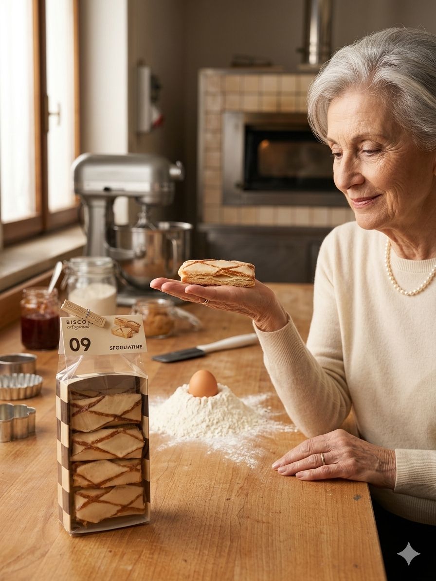 ARTISAN PUFF PASTRY BISCUITS – 165 g Pasticceria Marta Maestrello – Vicenza ARTISAN PUFF PASTRY BISCUITS – 165 g Pasticceria Marta Maestrello – Vicenza