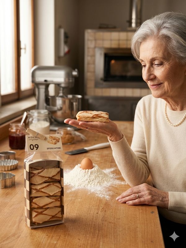 ARTISAN PUFF PASTRY BISCUITS – 165 g Pasticceria Marta Maestrello – Vicenza