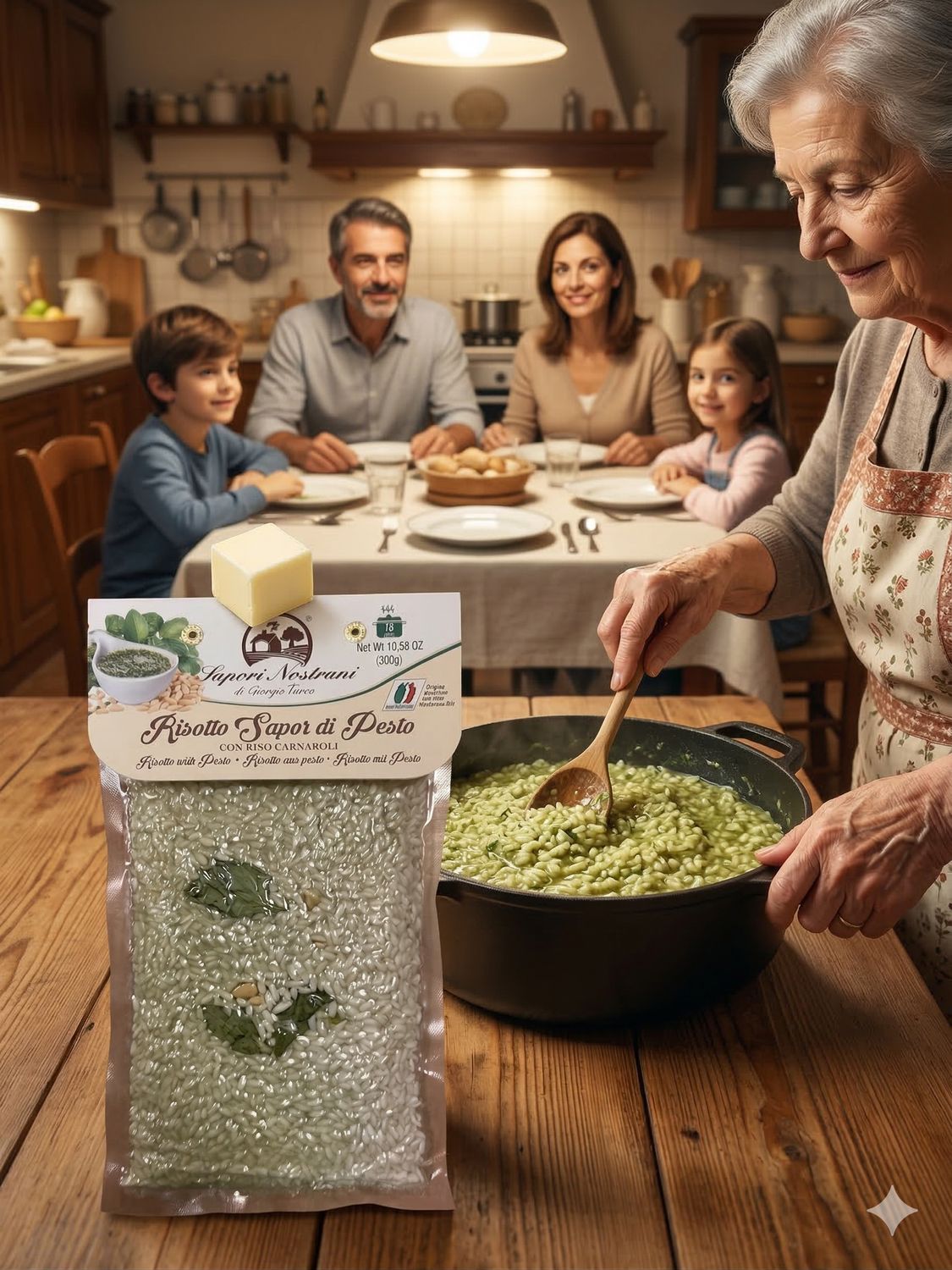 PESTO RISOTTO MIX 300 g – with Carnaroli rice PESTO RISOTTO MIX 300 g – with Carnaroli rice