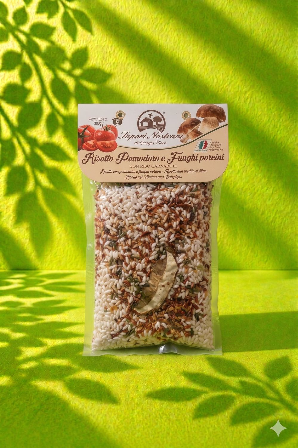 TOMATO AND PORCINI RISOTTO MIX 300 g – with Carnaroli rice