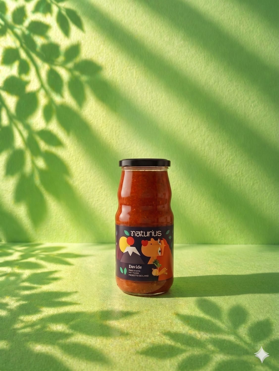 Davide – Ready tomato sauce with carrots · Sicilian product · 350 g