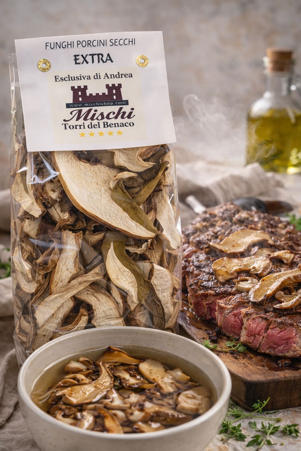 Dried Porcini Mushrooms – Extra Quality – 80 g