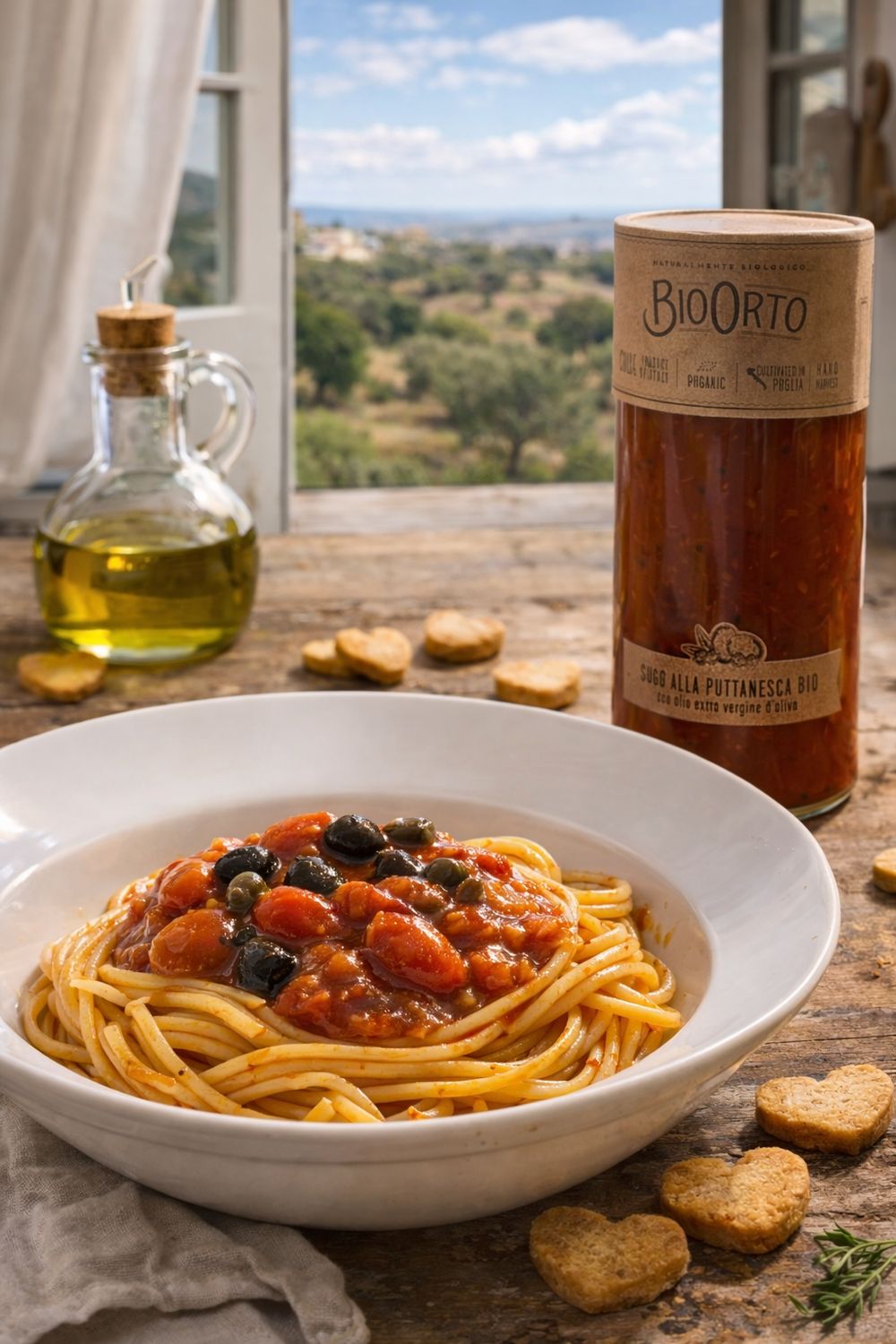 Organic Puttanesca Sauce – 550 g