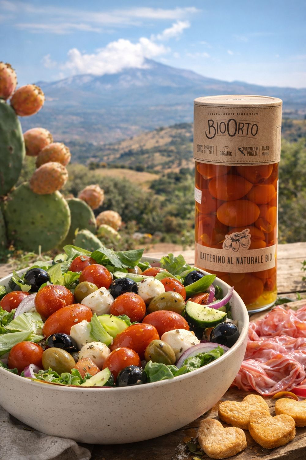 ​Organic Datterini Tomatoes in Natural Juice – 550 g