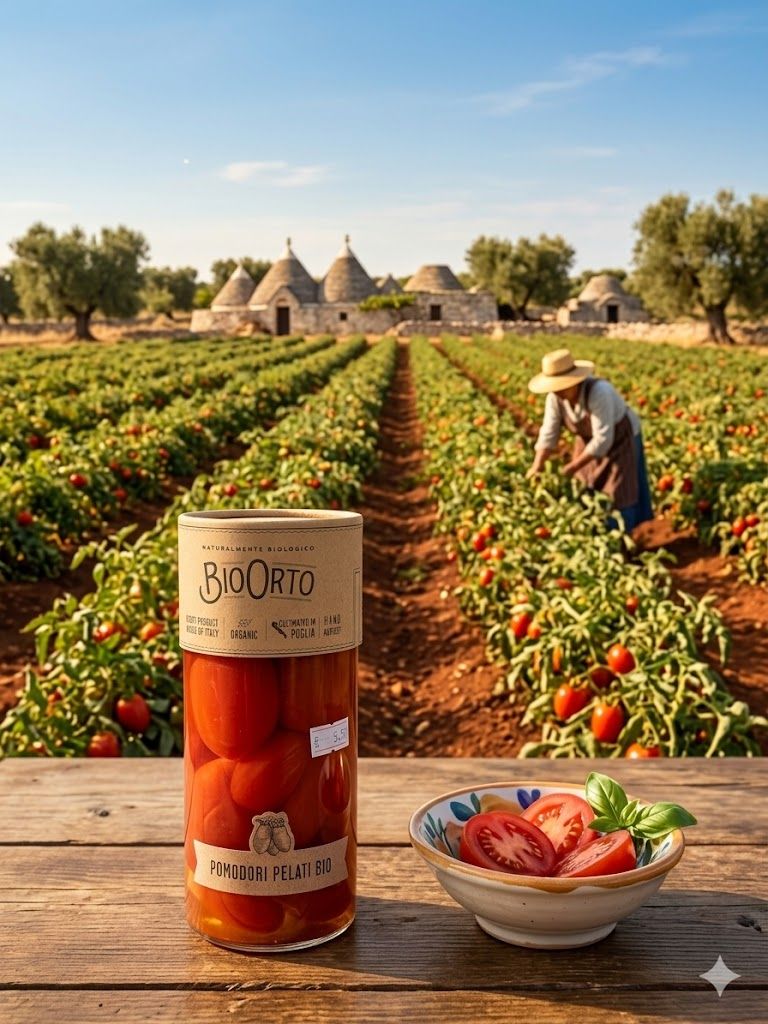 Organic Peeled Tomatoes – 550 g