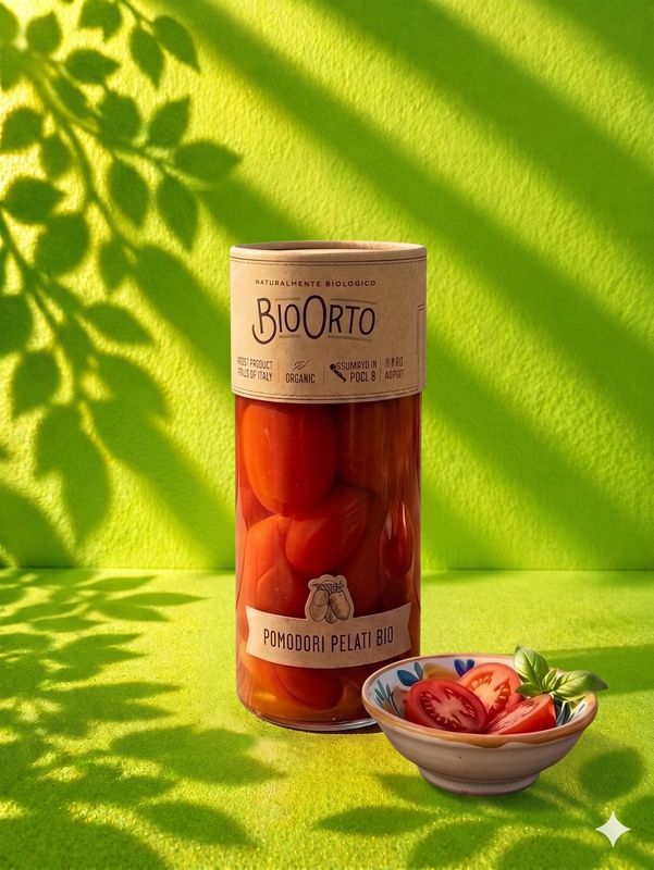 Organic Peeled Tomatoes – 550 g