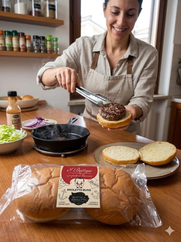 Artisanal Sourdough Buns – 180 g Artisanal Sourdough Buns – 180 g