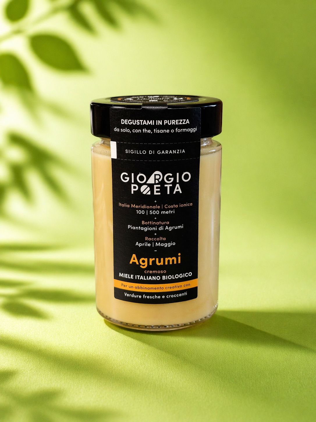 Organic Italian Citrus Honey – Creamy 250g