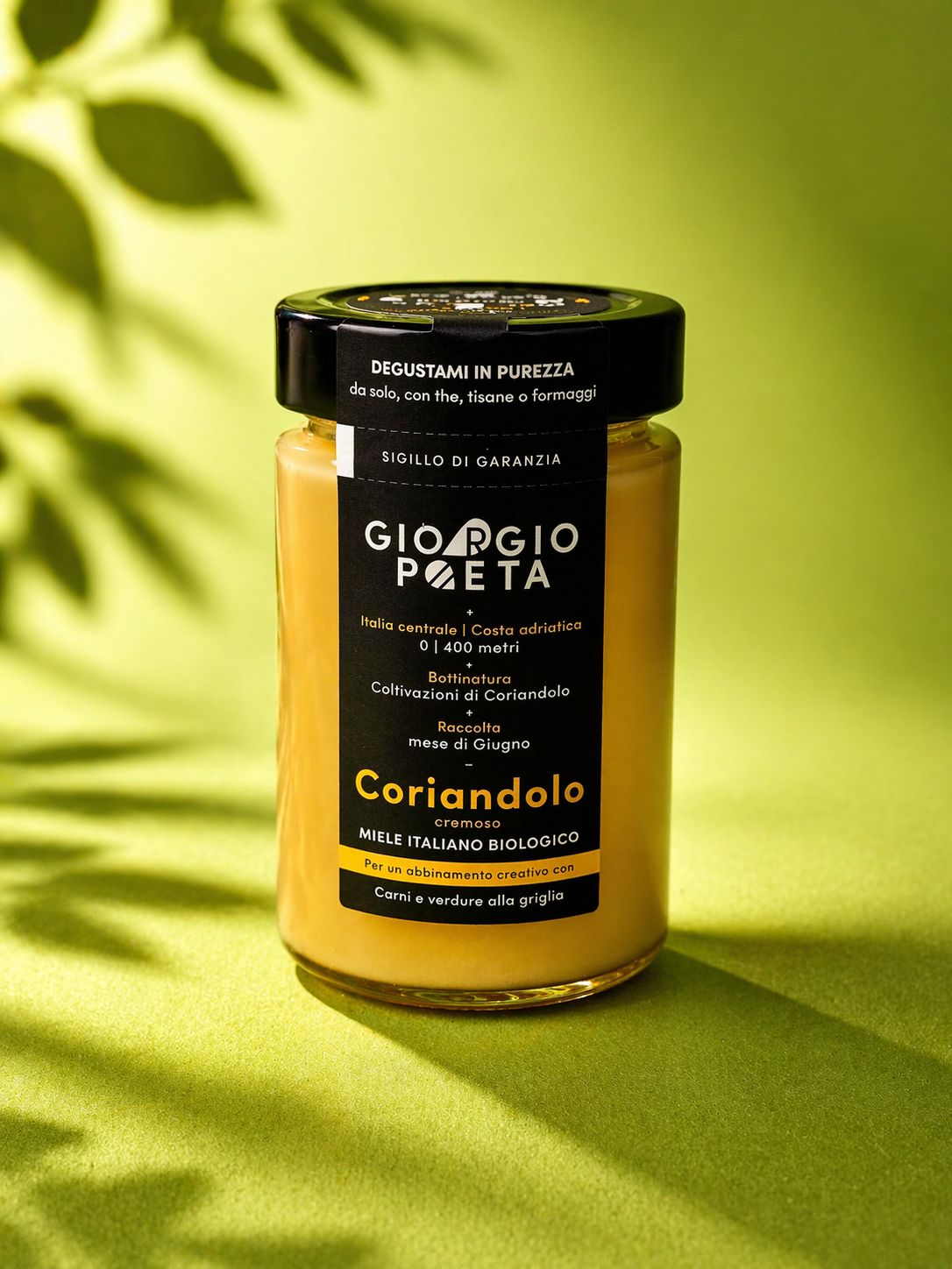 Organic Italian Coriander Honey – Creamy 250g Organic Italian Coriander Honey – Creamy 250g