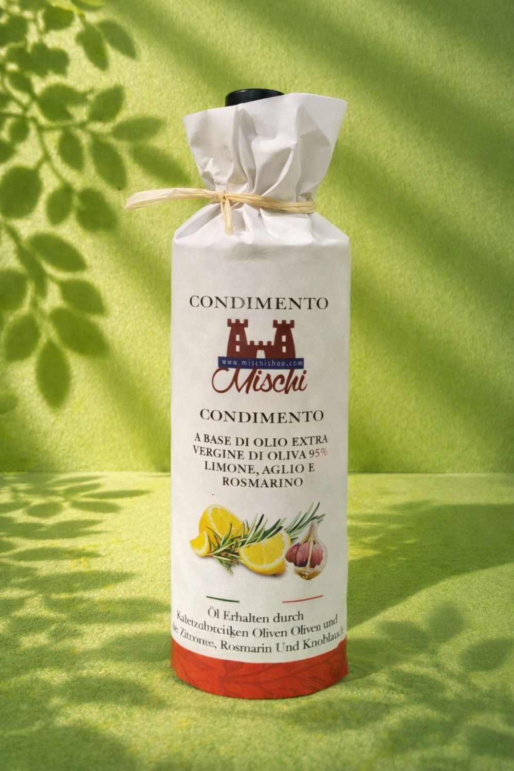 Extra Virgin Olive Oil with Lemon, Garlic and Rosemary Dressing 500ml