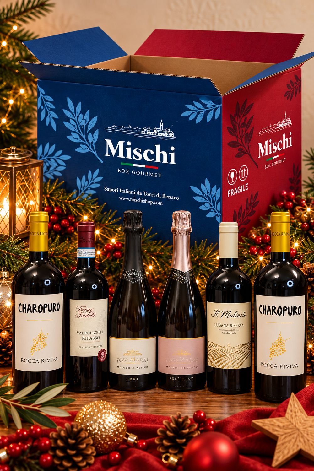 Christmas wine box 2